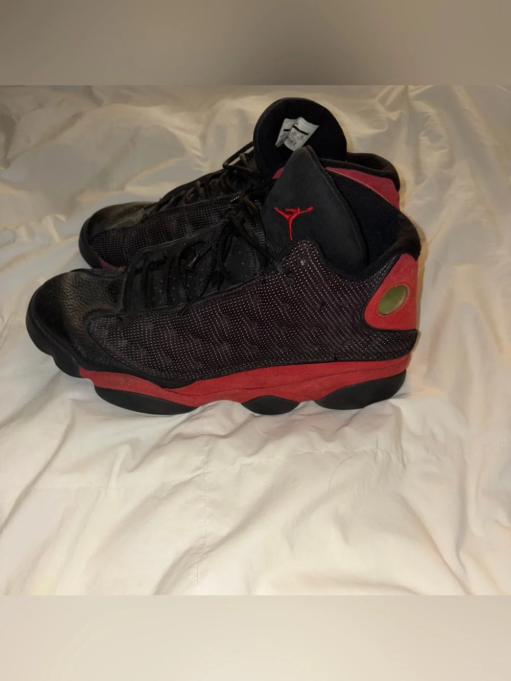 Jordan 13 Retro Bred Black and Red Sneakers Men’s size 12